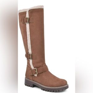 CLIFFS BY WHITE MOUNTAIN Shoes Merritt Women's Casual Tall Shaft Boot